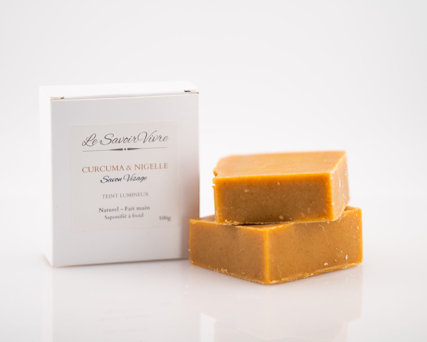 Savon Curcuma & Nigelle – Teint Lumineux