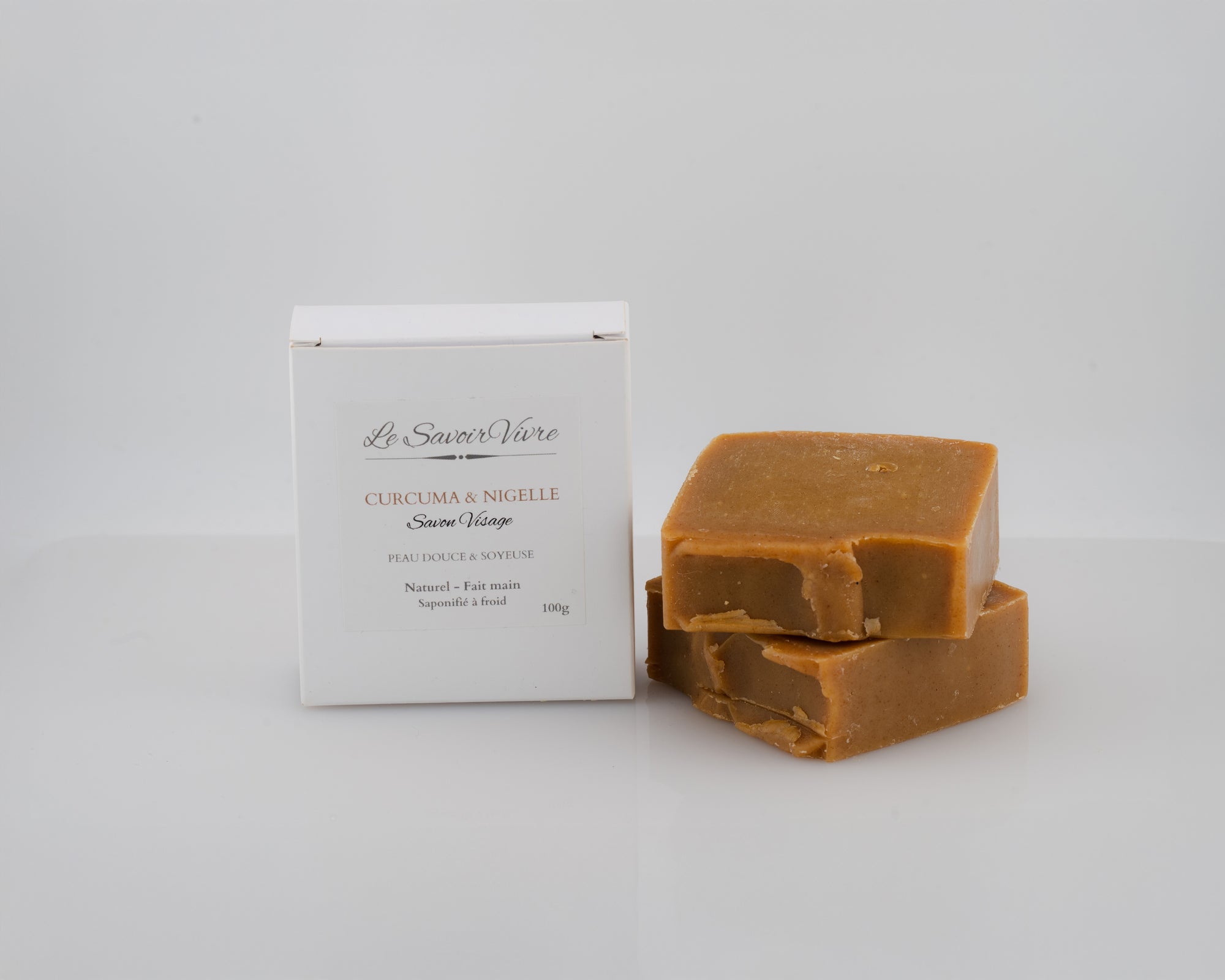 Savon Curcuma & Nigelle – Teint Lumineux